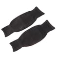 thumbnail image 1 of 1 Pair Breathable Wool Winter Knee Warmer Unisex Thicken Elastic Knee Brace Knee Pad Knees Sleeves (Black, Random Color of Inner), 1 of 5