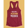 thumbnail image 3 of You're Killin' It Mama! Racerback Tank Women -Smartprints Designs, Female x-Large, 3 of 4