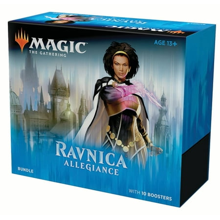 MAGIC THE GATHERING TCG: RAVNICA ALLEGIANCE BUNDLE WITH 10 BOOSTER (Best White Magic Cards)