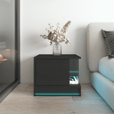 Meble Furniture Efecto 05 22" Nightstand White