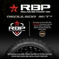 thumbnail image 3 of RBP Repulsor M/T 3 Mud Terrain LT37X12.50R17 128R E Light Truck Tire, 3 of 7