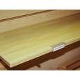 thumbnail image 2 of 3" L Clear Wood Shelf Label Holder Clip On to Shelves 5/8" to 3/4" Thick, 100 Pack, 2 of 6