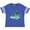 Football Blue and White, variant on Cancun Mexico Tropical Vacation Beach Boys or Girls Toddler T-Shirt