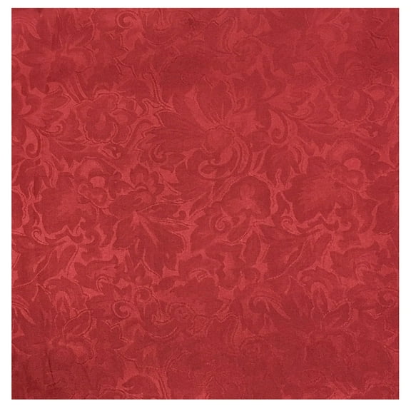 WYOMING TRADERS Jacquard Red Regular Silk Scarf (JR)