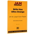 thumbnail image 2 of JAM Paper Legal Paper, 8.5x14, 24lb Orange, 100/Pack, 2 of 3