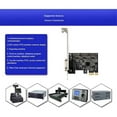 thumbnail image 5 of Pcie X1 to RS232 Serial Adapter Card Industrial Control Computer Expansion Card Computer Adapter PCI-E Serial Card, 5 of 5
