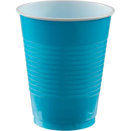 UPC: 0192937246764 | amscan Bright Blue Plastic 16Oz. Cup (50 Pack)