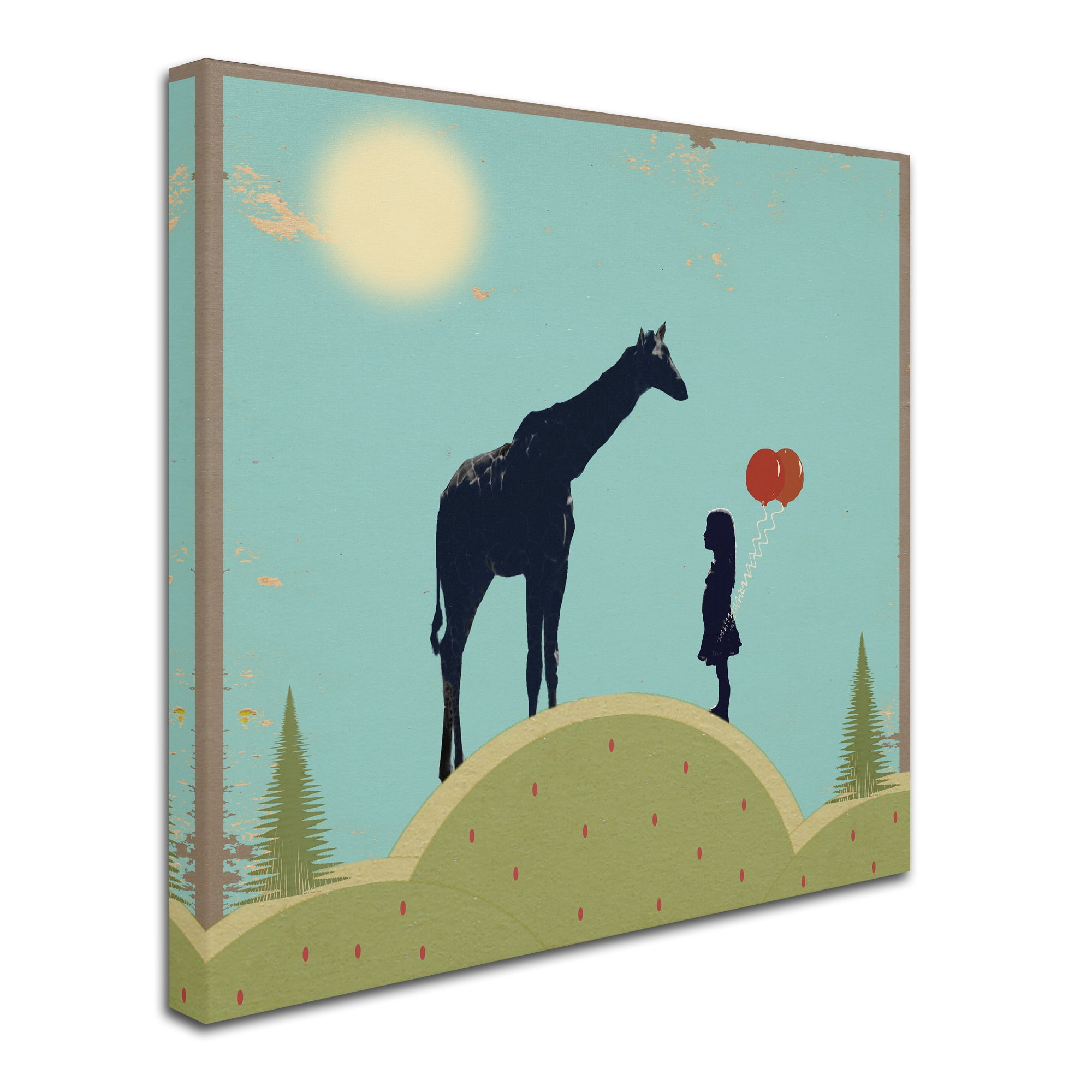 Trademark Fine Art 'The Meeting' Canvas Art by Tammy Kushnir