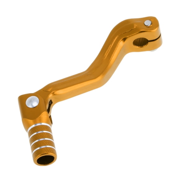 Levier de Vitesse Pliant pour Moto Kayo T2 en Alliage d'Aluminium, Levier de Vitesse à Pédale, Ton Or Ton Argent