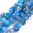 thumbnail image 2 of U8MO 5 Strd Natural Agate Nuggets Beads Tumbled Stone Smooth Mini Loose Spacer 3~15mm, 2 of 4