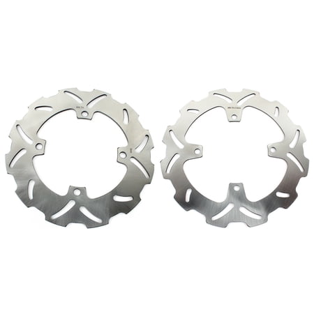 Front Rear Brake Rotors Discs for Kawasaki KX250F KX 450 F 06-14 KX 125 250 06-08