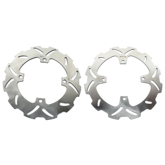 Front Rear Brake Rotors Discs for Kawasaki KX250F KX 450 F 06-14 KX 125 250 06-08