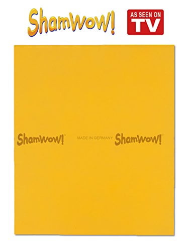 4 ShamWow The Original Super Absorbent Multi-Purpose Cleaning Shammy Chamois 