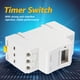 thumbnail image 3 of Temporizador digital programable THC 30A, resistente al agua, con control de tiempo electrónico, montaje en riel [12 V], 3 of 8