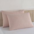 thumbnail image 5 of Melissa Linen Queen Bed Sheets (Set of 4), Deep Pocket Natural Cotton Bed Sheet Sets for Adult, Pink, 5 of 7