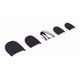 thumbnail image 4 of Set de uñas artificiales Ardell Nail Addict Premium Burgundy, 4 of 5