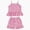 007 Hot Pink, variant on Toddler Baby Girl Outfits Solid Summer Clothes Sleeveless Tank Top Shirt Shorts Set Kaprioy Toddler Girl Clothes 18 24 Months 2T 3T 4T