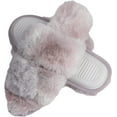 thumbnail image 2 of Roxoni Womens Fuzzy House and Spa Slippers  Comfortable and Warm US Womens Sizes 6 To 11  Style # 2126, 2 of 6