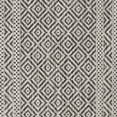 thumbnail image 3 of SAFAVIEH Courtyard Marisa Border Indoor/Outdoor Runner, 2'3" x 6'7", Grey/Black, 3 of 4