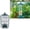 Green, variant on Cadancy Squirrel Proof Bird Feeder Outdoor Hanging Metal Cage Seeded Feeder for Wild Birds Garden Yard Patio Outside Weatherproof Tube Feeder with Large Capacity