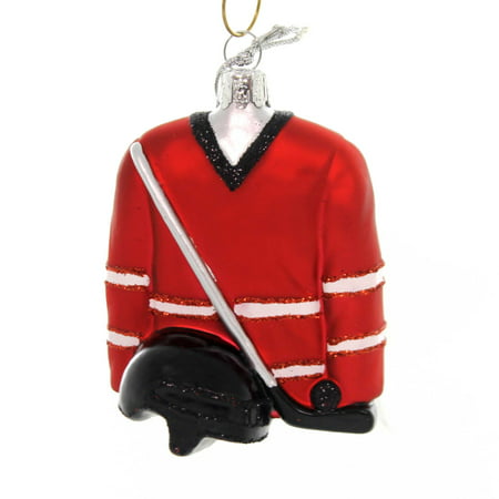 Noble Gems HOCKEY OUTFIT Glass Shirt Puck Helmet Stick (Best Hockey Helmet For Kids)