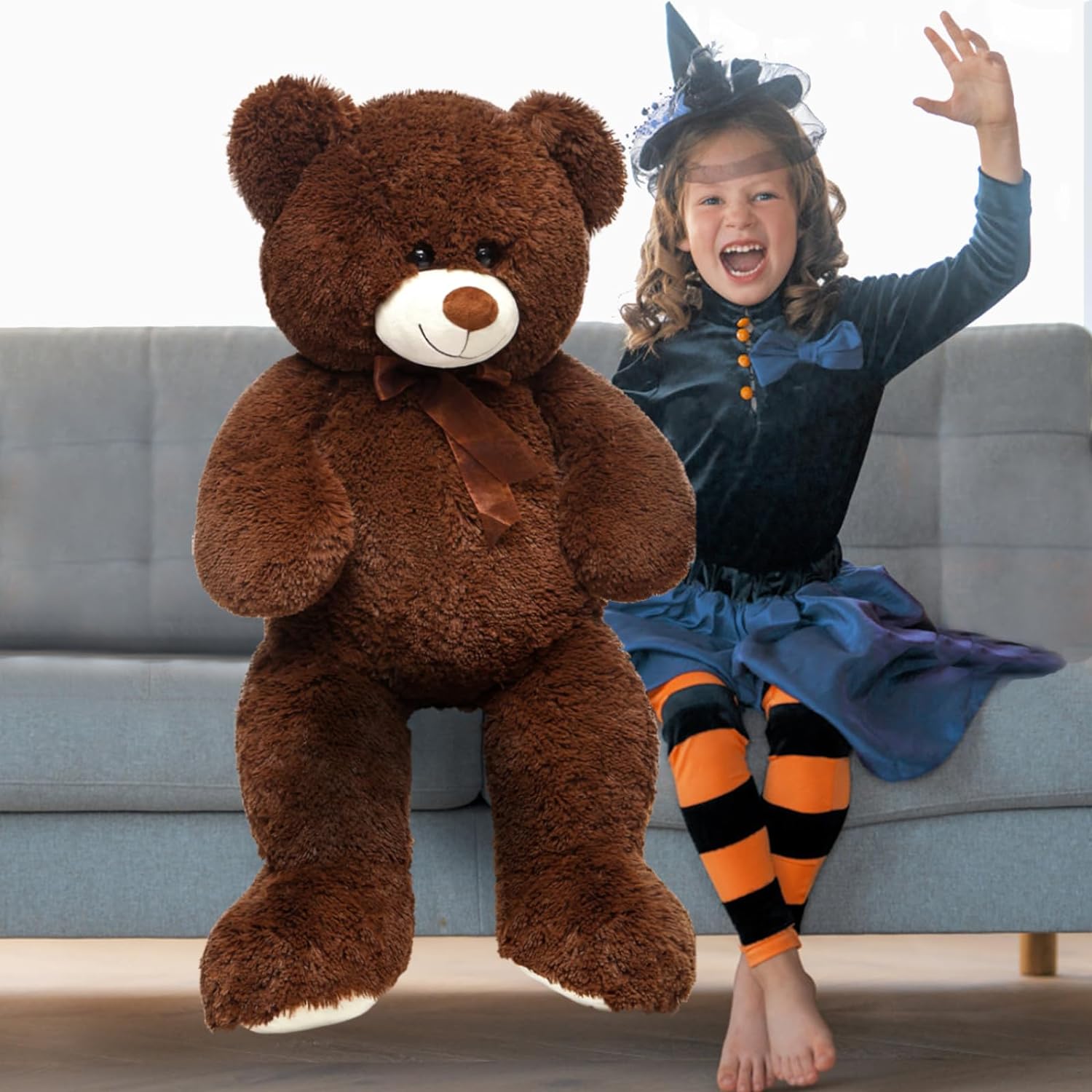 MaoGoLan 35.4-Inch Giant Teddy Bear Plush Toy photo 4
