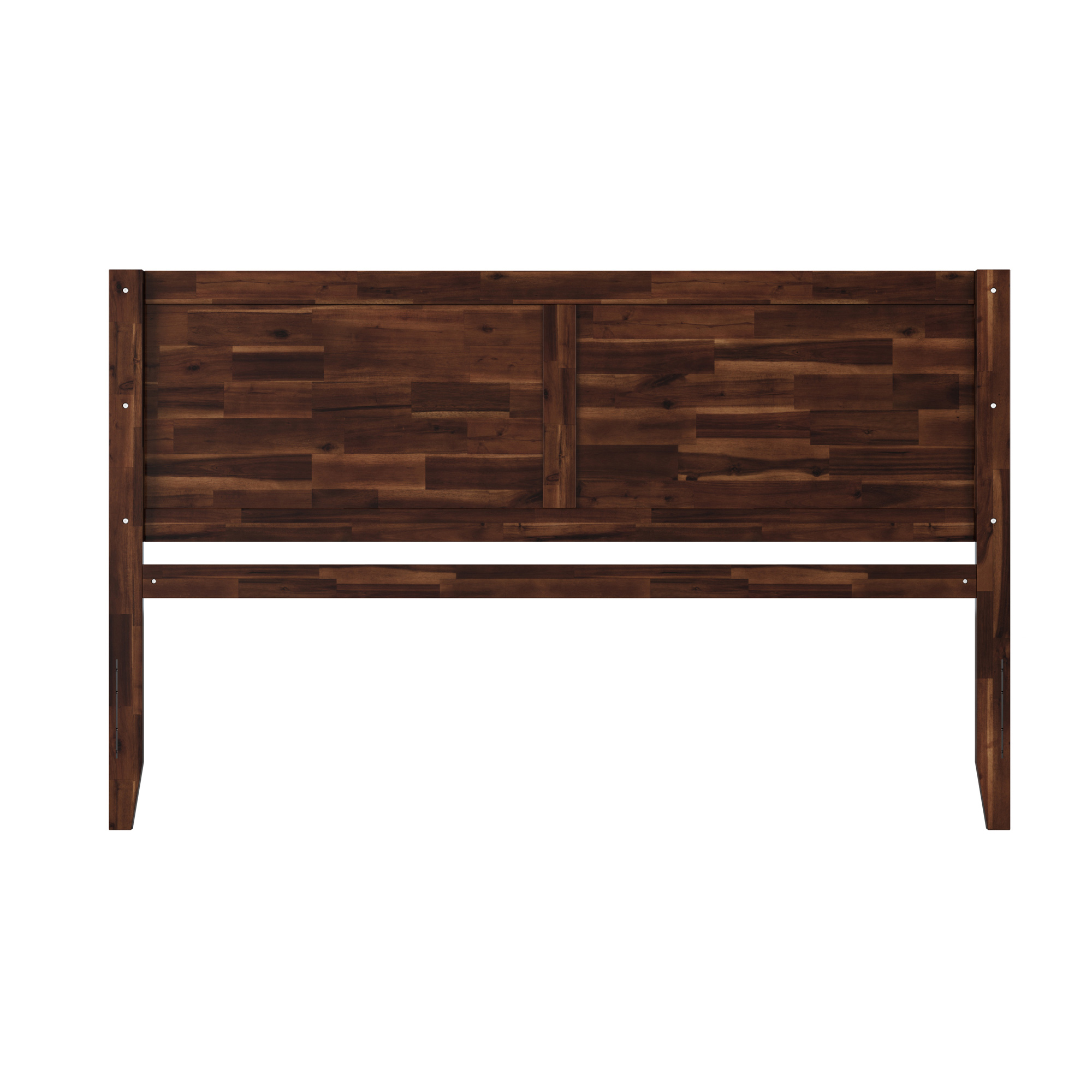 AFI Canyon Barnwood Wood Rustic Farmhouse Headboard, King