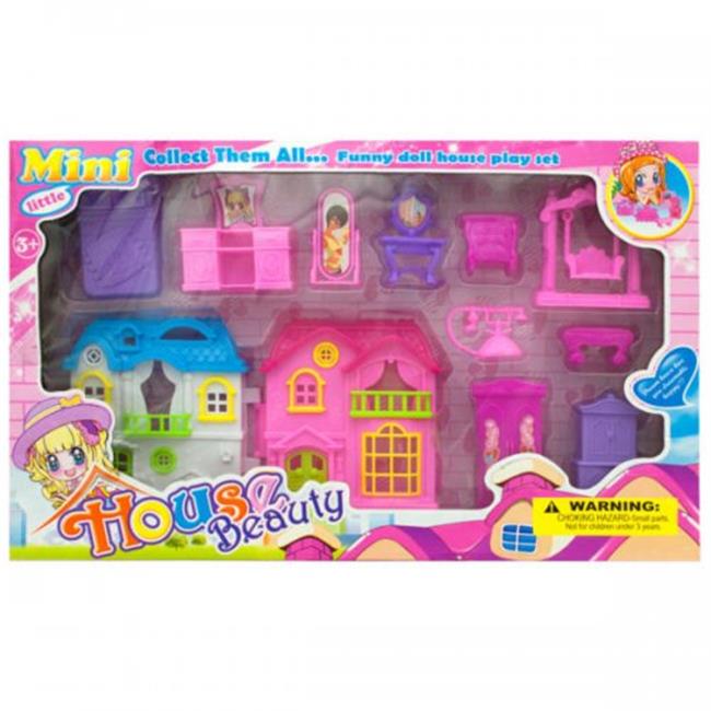 Bulk Buys KL21052 Mini Dream House Play Set