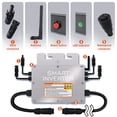 thumbnail image 5 of 600W grid-connected micro inverter with WIFI communication, waterproof MPPT, stackable, DC20-60V solar input, suitable for 30V 36V photoic panels ,Easy to Use, 5 of 5