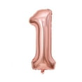 thumbnail image 2 of 40 Inch Rose Gold Jumbo Digital Balloons,Numbers Balloon 0-9 Foil Mylar Big Birthday Party Decorations, Wedding, Anniversary, 2 of 8