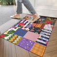 thumbnail image 4 of Pioneer Flower Floral Print Pattern Door Rugs,Washable Non Slip Door Mats Indoor,Decorative Door Mats,Entry Mat Indoor for Entrance,Bedroom,Kitchen,Bathroom,17"x30", 4 of 6