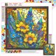 thumbnail image 1 of 5D DIY Cuadrado Taladro Diamante Pintura Vidrieras Kit Del, 1 of 9