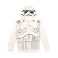 thumbnail image 2 of Star Wars Little Boys' Cosplay Fleece Hoodie and Pants Set Stormtrooper White, 2 of 6