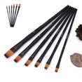 thumbnail image 4 of 6 Pcs Paint Brushes Set Nylon Hair Paint Brushes Watercolour Painting Brushes Acrylic Paint Brushes, 4 of 4