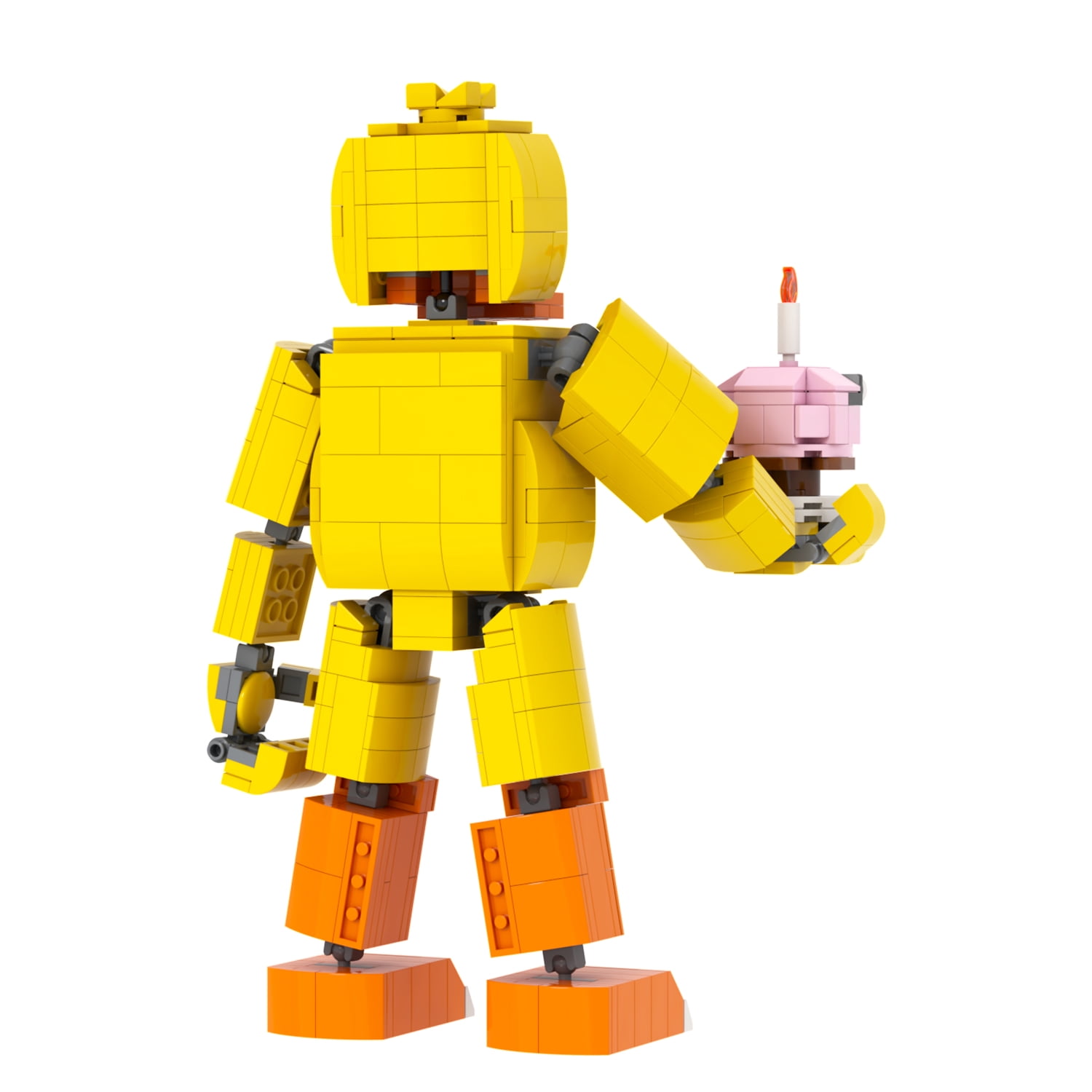 MOOXI Five Nights Chica Action Figures Building Blocks Toys,FNAF Classic Horror Game Building Set,Halloween Birthday Gifts for Boys and Girls(533pcs)
