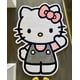 thumbnail image 1 of Sanrio-alfombrilla de felpa de Hello Kitty, alfombra antideslizante de imitación de cachemir, decoración de cabecera de habitación, Gato Kt de dibujos animados, Kawaii Fivean unisex, 1 of 2