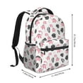 thumbnail image 2 of Honeii Cute Dinosaur Print Backpack for Both Men and Women, Basic Bookbag for College, Work, or Travel,Rucksack Computer Bag-One Size, 2 of 5