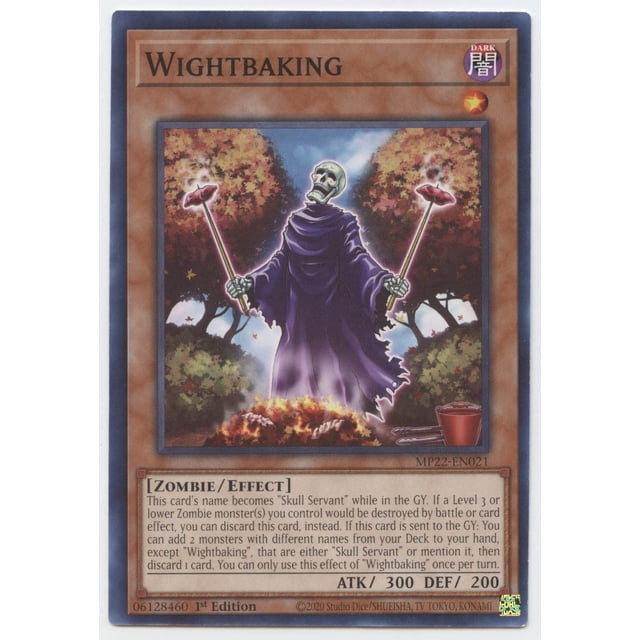 Carta Wightbaking MP22-EN021 Edición 1.ª de Yu-Gi-Oh!
