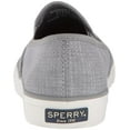 thumbnail image 3 of Sperry Top-Sider Women's Seaside Two-Tone Linen Sneaker, Grey/White, 10 Medium US, 3 of 8
