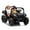 black, variant on Eastvita 24V 4WD Electric Ride-On Dump Truck, 2-Seater, Remote, Dump Bed, 3 Speeds, Music