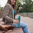 thumbnail image 7 of BCZHQQ 450ml Stainless Steel Water Cup | Unisex Design with Ergonomic Handle & Bounce Cover | Insulated Tumbler for Hot & Cold Beverages On-The-Go,Summer Saving Clearance, 7 of 7