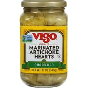 Vigo Quartered Marinated Artichoke Hearts 12 oz. Glass Jar