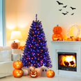thumbnail image 1 of Árbol de Halloween de 180 cm Costway con 758 puntas de ramas y 280 luces LED, 1 of 5