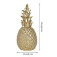 thumbnail image 3 of Clearance Shelf Decor Accents, Tyeign Creative Pineapple Ornament Living Room Tv Cabinet Desktop Decoration Home Bedroom Accessories Bathroom Shel Decor Shelf Decorations for Living Room Black3, 3 of 4