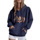 thumbnail image 1 of Ailaofu Womens Halloween Sweatshirt Cute Graphic Crewneck Pullover Printed Long Sleeve Fall Outfits Sweatshirts, 1 of 5