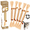 Group A, variant on Natural Silvervine Matatabi Bell Sticks Cat Chew Toys with Cotton Treat, Durable Indoor Dental Teeth Cleaning Care Catnip Pack for Cat (Size M Color A)