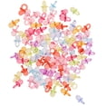 thumbnail image 2 of 100pcs Mini Pacifier Charms Game Prizes Gift Baby Shower Christening Party Favor Multi, 2 of 7