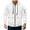 C41/White, variant on Rggeeun Jackets For Men Casual Hooded Jacket Winter Warm Lined Zip Up Outerwear Loose Fit Solid Color Coat For Daily Wear Outdoor Activities Outwear Classic