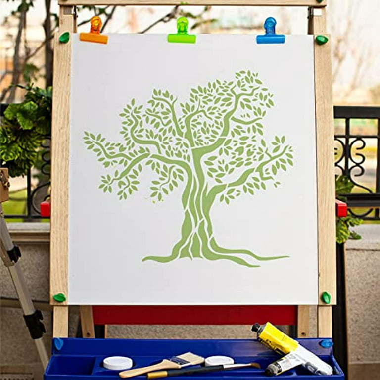 Tree Stencils Tree of Life Stencil for Painting on Wood Airbrush Natural  Plants Small Palm Tree