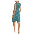 thumbnail image 2 of Leota Women's Sleeveless Perfect Wrap Dress Petiole Pacific Size Petite X-Large, 2 of 3